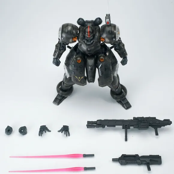 1/144 Ultra Action Trooper ZA-11PS Zi-Kron Plastic Model Kit (Transparent Black)