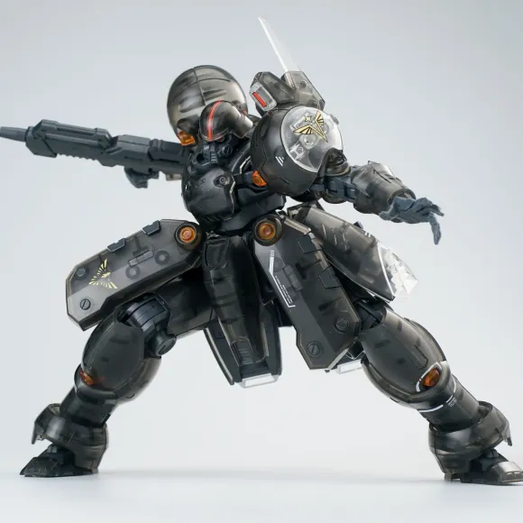 1/144 Ultra Action Trooper ZA-11PS Zi-Kron Plastic Model Kit (Transparent Black)