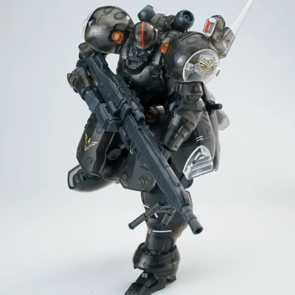 1/144 Ultra Action Trooper ZA-11PS Zi-Kron Plastic Model Kit (Transparent Black)
