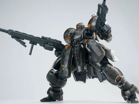 1/144 Ultra Action Trooper ZA-11PS Zi-Kron Plastic Model Kit (Transparent Black)