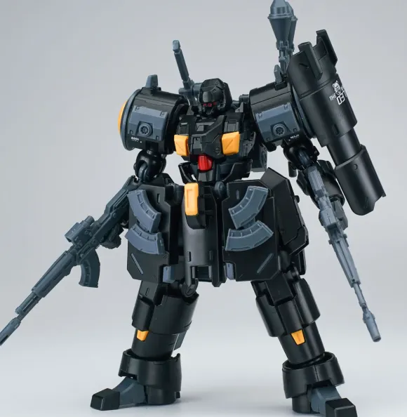 1/144 Ultra Action Trooper Zarov M1 Plastic Model Kit (Metallic Black)