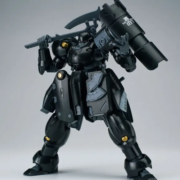 1/144 Ultra Action Trooper Zarov M1 Plastic Model Kit (Metallic Black)