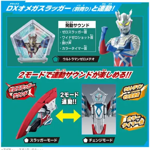 Ultraman Omega: DX Ultra Meteor 02 Strongest Slugger Warrior Set