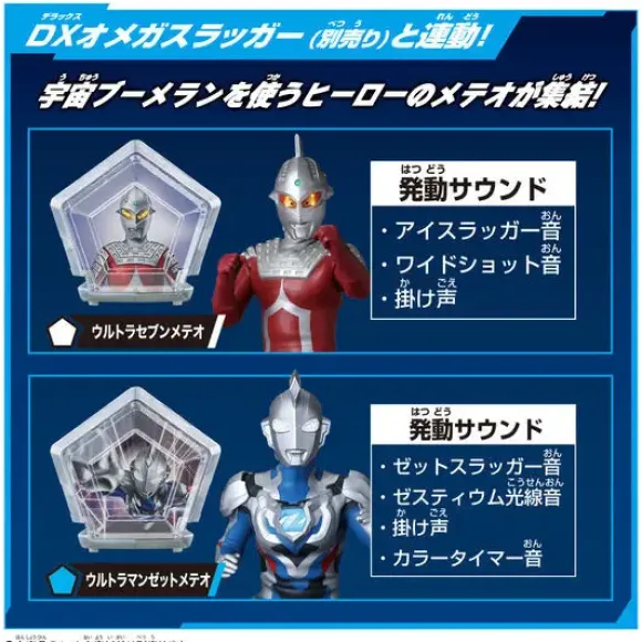 Ultraman Omega: DX Ultra Meteor 02 Strongest Slugger Warrior Set