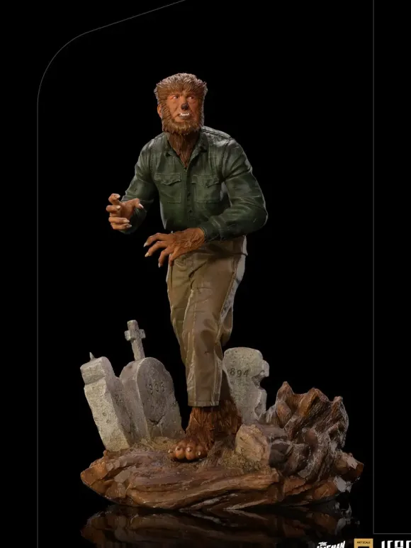 1/10 Universal Monsters - Iron Studios Scale Statue: Deluxe Art Scale - The Wolf Man