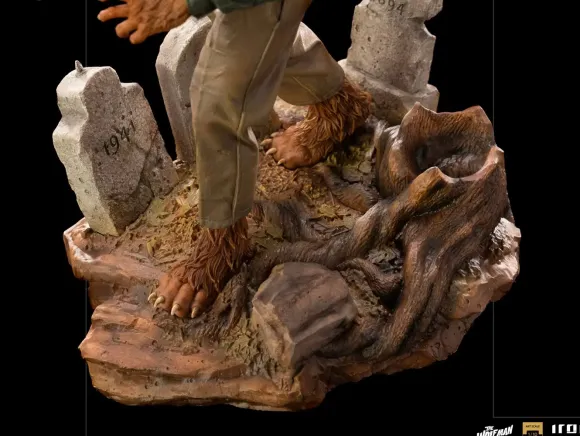 1/10 Universal Monsters - Iron Studios Scale Statue: Deluxe Art Scale - The Wolf Man