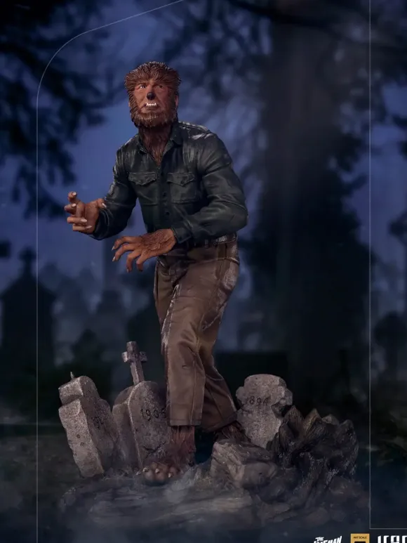 1/10 Universal Monsters - Iron Studios Scale Statue: Deluxe Art Scale - The Wolf Man