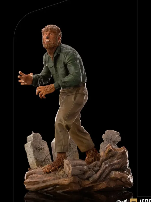 1/10 Universal Monsters - Iron Studios Scale Statue: Deluxe Art Scale - The Wolf Man