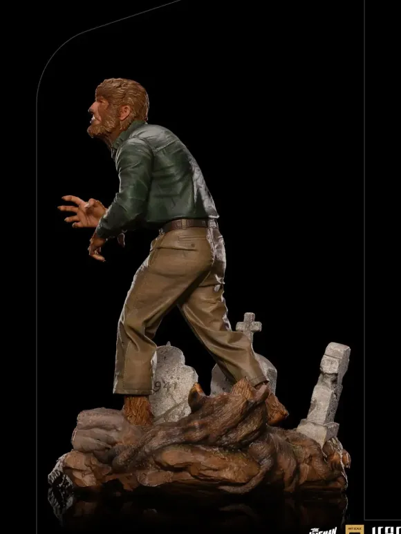 1/10 Universal Monsters - Iron Studios Scale Statue: Deluxe Art Scale - The Wolf Man