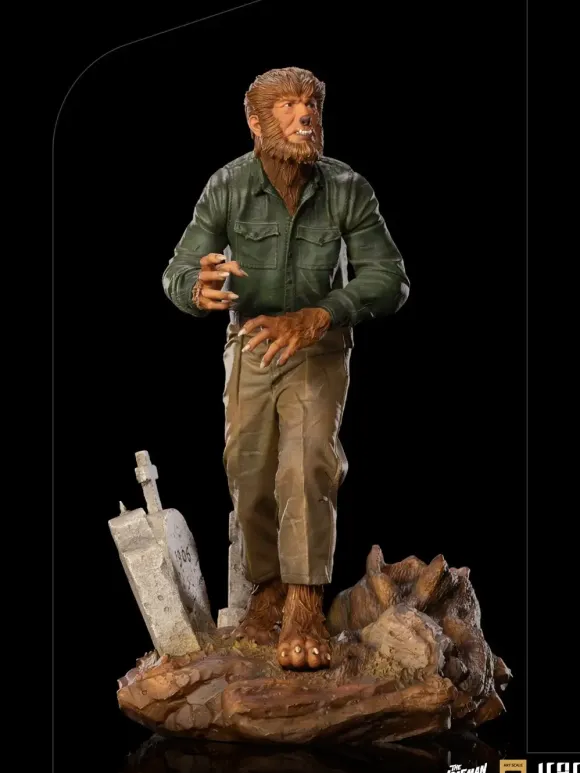 1/10 Universal Monsters - Iron Studios Scale Statue: Deluxe Art Scale - The Wolf Man