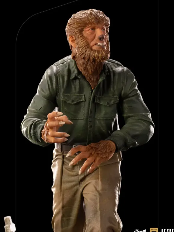 1/10 Universal Monsters - Iron Studios Scale Statue: Deluxe Art Scale - The Wolf Man
