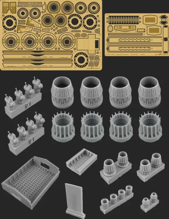 1/2274 Venator Class Engines & Exterior