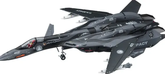 1/72 VF-19A SVF-440 Dullahan's w/Fast Pack & High Maneuver Missile