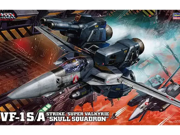 1/48 VF-1S/A Strike/Super Valkyrie Skull Platoon