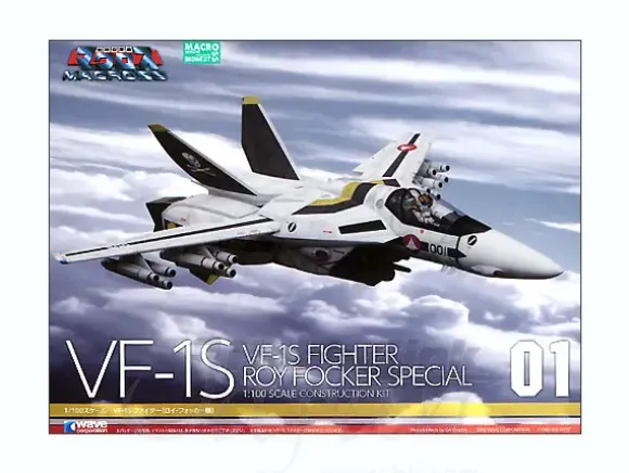 1/100 VF-1S Valkyrie Fighter Roy Fokker Special