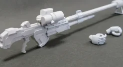 1/144 Vifam: RC Berg Vifam Support Kit Series Resin Cast Assembly Kit FAM-LG-03 Rifle for Round Vernian