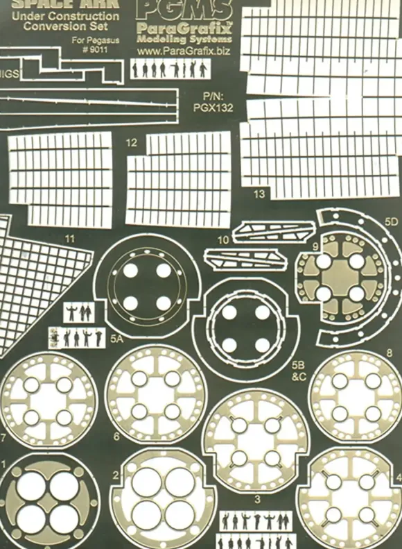 1/350 When Worlds Collide: Space Ark w/Detail Up Photo-Etched Parts