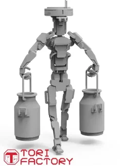 1/35 Worker Robot 2 Kazan Robo Tech PpT-800 Carry a Milk Churn