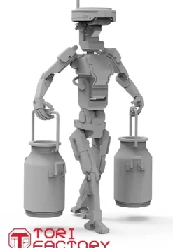 1/24 Worker Robot 2 Kazan Robo Tech PpT-800 Carry a Milk Churn