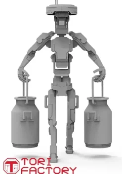 1/24 Worker Robot 2 Kazan Robo Tech PpT-800 Carry a Milk Churn
