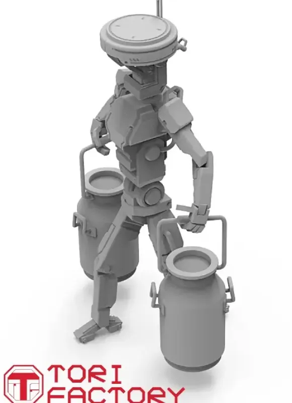 1/24 Worker Robot 2 Kazan Robo Tech PpT-800 Carry a Milk Churn