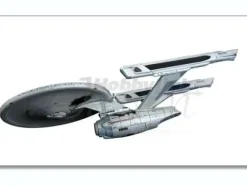 Wrath of Khan 25th Ann. 16-Inch USS Enterprise NCC-1701 Battle Damaged