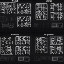 1/144 Xenogears: Structure Arts Plastic Model Kit Series Vol.1