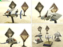 1/144 Xevious Resin Kit 3Set (PC Engine Ver.)