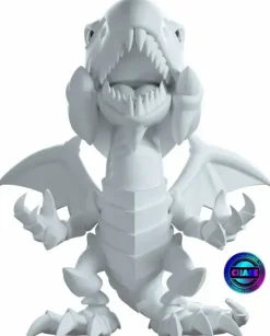 Yu-Gi-Oh!/ Blue Eyes White Dragon Vinyl Figure Chase Ver.
