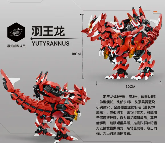Yutyrannus Plastic Model Kit