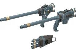 1/72 Zoids Customized Parts Gojulas Cannon Set