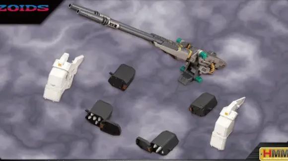 1/72 Zoids Customize Parts Dual Sniper Rifle & AZ Five (Reissue)