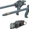 1/72 Zoids Customize Parts Gojulas Cannon Set (Reissue)