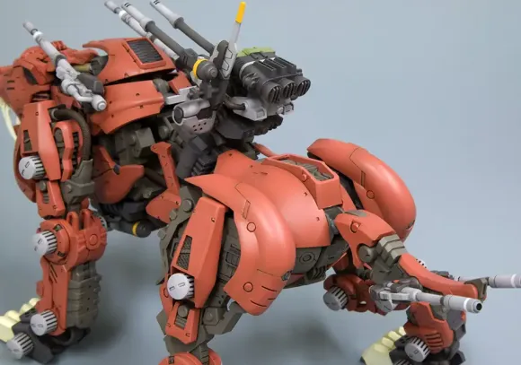 1/72 Zoids: EZ-016 Saber Tiger Marking Plus Ver. (Reissue)