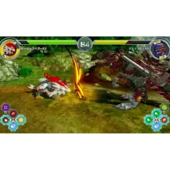 ZW36IB Rising Liger Infinity Blue Zoids Wild Infinity Blast Set with Switch Game