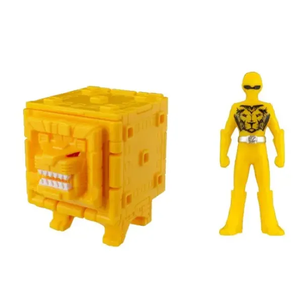 Zyuoh Cube Mini Cube Lion & Zyuohger Figure Zyuoh Lion