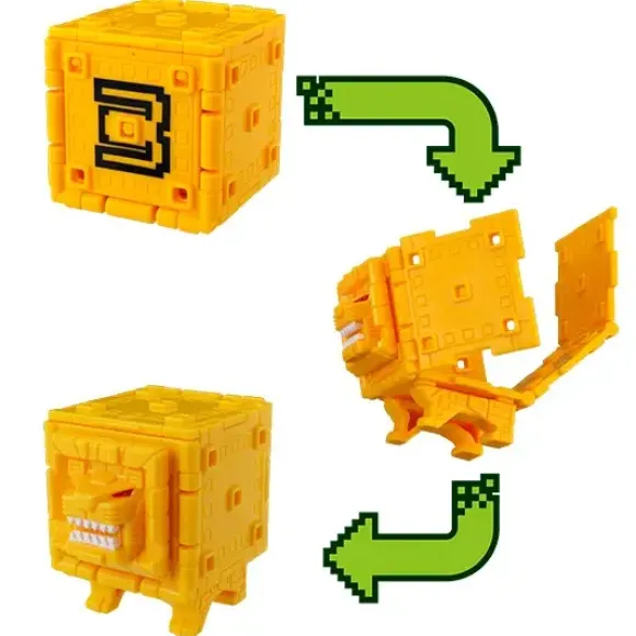 Zyuoh Cube Mini Cube Lion & Zyuohger Figure Zyuoh Lion